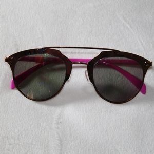 Betsey Johnson Rose Gold Sunglasses